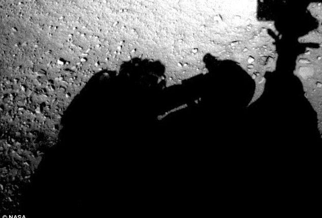 火星からの写真で男が発見された 