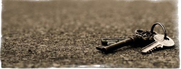 キーを見つける 