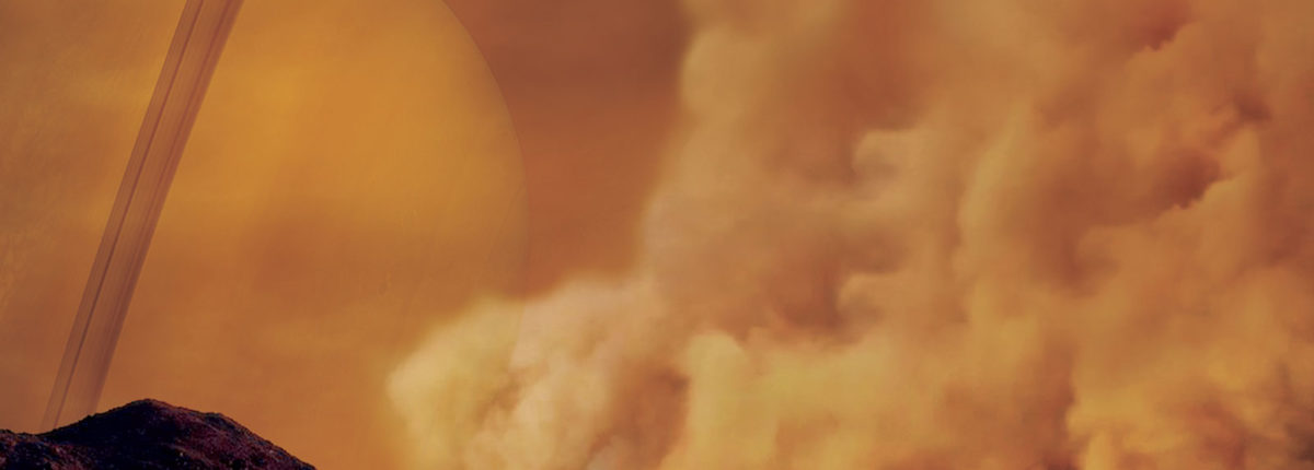 NASAはタイタンのダストストームの最初の画像を提示します 