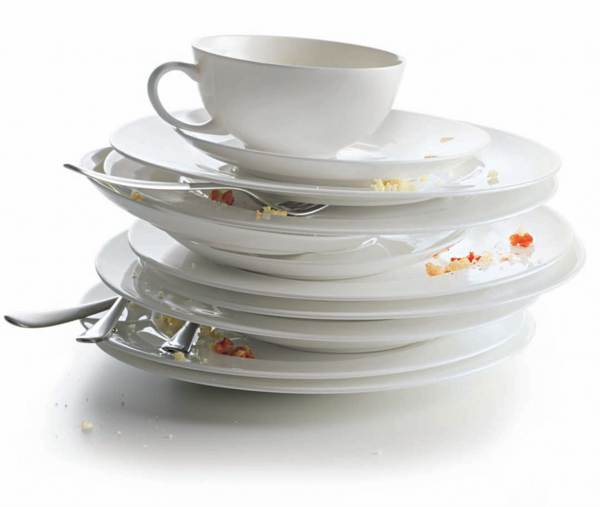 汚れた皿を一晩置いてみませんか 