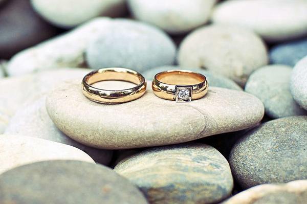 失われた結婚式の指輪の兆候  