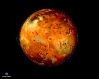 太陽の下での竜巻 