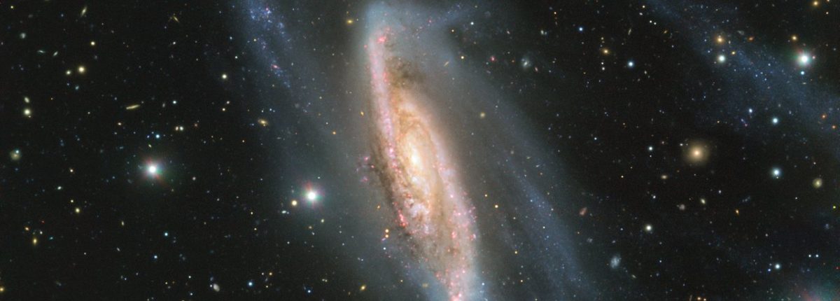 スパイラルギャラクシーNGC3981の詳細画像が初めて取得されました 